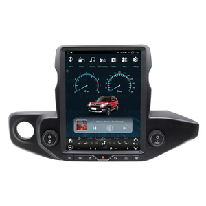 Radio de coche Tesla de 12,1 pulgadas para Jeep Wrangler JL 2018-2022 <span class=keywords><strong>Android</strong></span> Multimedia unidad principal estéreo inalámbrico CarPlay 4G <span class=keywords><strong>SIM</strong></span> - Product Image 1