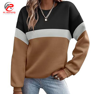 Sudaderas de lana extragrandes de diseño personalizado para mujer, nuevo estilo informal con logotipo frontal para invierno - Product Image 1