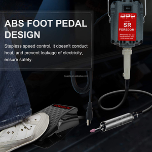 Boasta SR - Eje Flexible Colgante de 230 W y 18000 rpm con Control de Pedal, Pieza de Mano de 0-6 mm para Pulir, Esmerilar y Grabar Joyas - Product Image 3