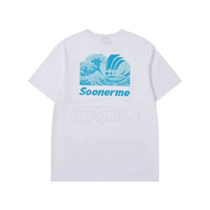 T-shirt imprimé bouffant coupe ajustée à manches courtes de bonne qualité dernière arrivée t-shirt homme imprimé bouffant personnalisé - Product Image 3