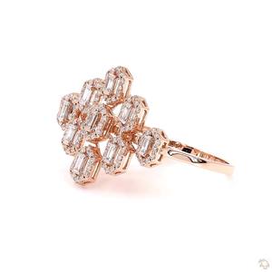 Elegant Gold <b>Diamond</b> <b>Ring</b> for Women Modern Sparkle Fine Jewelry Stylish Wedding Engagement Gift Daily Wear <b>Ring</b> - Product Image 2