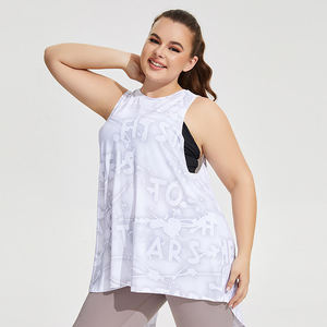 เสื้อกล้ามผู้หญิงแขนกุดทำจากผ้าฝ้ายโพลีเอสเตอร์ - Product Image 4