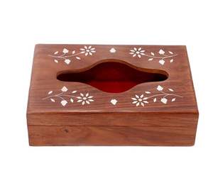 Fabricant de confiance Porte-mouchoirs en bois robuste pour une utilisation commerciale Construit pour une durabilité solide et une présentation élégante - Product Image 6