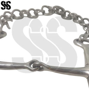 Nuevas y Modernas Mordazas para Caballos de Acero Inoxidable de Alta Calidad, Resistentes y Ajustables, al por Mayor y Personalizables, que Evitan el Deslizamiento del Bocado - Product Image 3