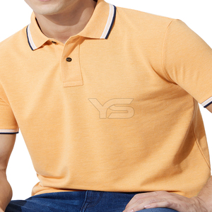 Jersey de algodón/Spandex para hombre, camiseta de golf para Polo, diseño personalizado, logotipo de tu propia marca, venta al por mayor, novedad - Product Image 4