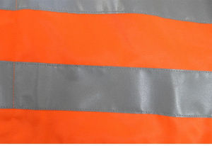 Camisa de Trabajo de Alta Visibilidad Reflectante de Manga Larga de Poliéster Resistente para Trabajadores de la Construcción y de Carreteras - Product Image 3