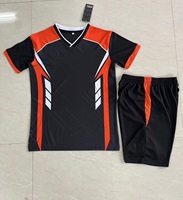 Mega Sale Jersey Sepak Bola Unisex 100% Poliester Custom Sublimasi, Celana Pendek, Kaos Olahraga Dewasa, Logo Custom, Warna Pilihan