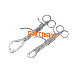 Pinzas de sujeción de placa de autobloqueo autoclavables, instrumento ortopédico de acero inoxidable fabricado - Product Image 1