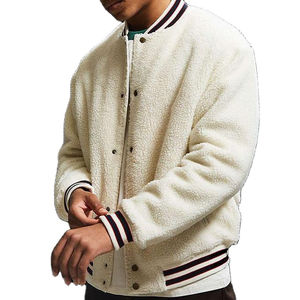 Nouvelles vestes en satin de style universitaire rose clair avec fermeture éclair sur le devant, vêtements de baseball, taille plus, vente en gros, vestes d'équipe personnalisées pour hommes - Product Image 6