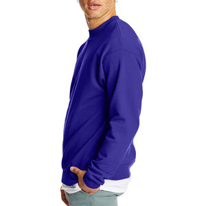 Sudadera de calidad premium Mezcla de algodón Sudaderas básicas A granel Venta al por mayor Suéter liso Sudadera para imprimir - Product Image 3