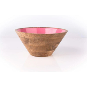 Cuenco de masa de madera, para arroz ensaladera, pescado, salsa, servir, mezcla de ensalada, esmalte, pegatina, servidor, ensaladera de madera para venta al por mayor - Product Image 3
