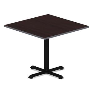 Plateau de table réversible en stratifié Alera ALETTSQ36CM 35,38 po. X 35,38 pouces Cerisier/Mahogany carré moyen pour bureau et cuisine - Product Image 3