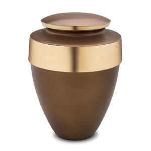 Urnes funéraires en laiton de style américain RABEH, finition antique, faites à la main, personnalisables, durables, pour la conservation des souvenirs funéraires - Product Image 2