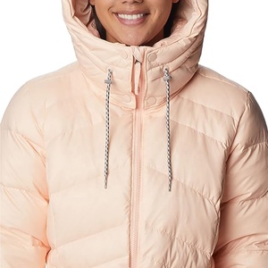 Veste matelassée imperméable à capuche pour femme, grande taille, hiver, haute qualité, décontractée, surdimensionnée, lourde, pour garder au chaud - Product Image 4