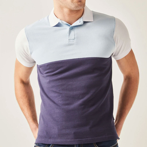 เสื้อโปโลผู้ชายใส่ในยิมเสื้อโปโลลายว่างเปล่าดีไซน์แบบมีเอกลักษณ์ - Product Image 1