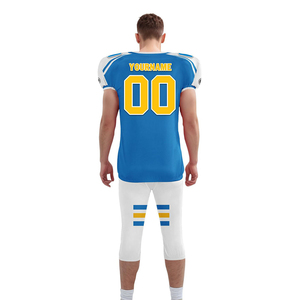 Custom Youth Team club compression set New Arrivals Wholesale <b>Cheap</b> Men Sublimation American Football All Team uniforms With OEM - Product Image 4