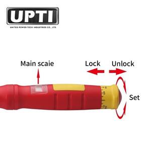 Taiwán hizo herramientas VDE profesionales de alta calidad 6-30Nm 3/8 "Drive Anti Electric-Shock Click tipo VDE llave dinamométrica aislada - Product Image 2
