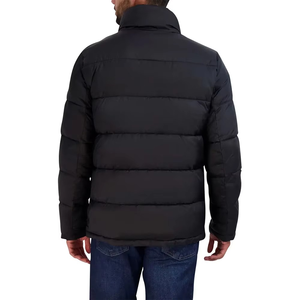 New Style Customized Hooded Bubble Jacket Men High Quality Wholesale Custom Front Design Winter Ready 100% Nylon <b>Canvas</b> - Product Image 4
