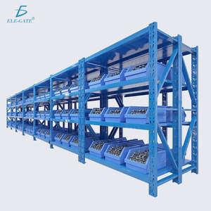 Scaffale in Metallo Resistente Assemblabile Tipo Verticale per Uso Domestico o Commerciale - Product Image 2