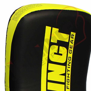 แผ่นกันเตะหนังแท้แบบกำหนดเอง ปี 2025 พร้อมโลโก้สั่งทำ แผ่นรองเท้ามวยไทยสำหรับคิกบ็อกซิ่ง คุณภาพหนังแท้ - Product Image 2