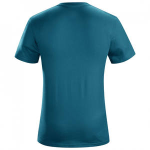 เสื้อยืดโอเวอร์ไซส์ทรงสปอร์ตสำหรับผู้ชายแบบสั่งทำพิเศษ-ขายส่ง พิมพ์โลโก้ตามสั่ง ผ้าฝ้ายถัก 100% ระบายอากาศได้ดี แขนสั้นสำหรับฤดูร้อน - Product Image 2