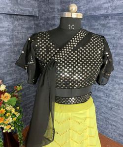 Colección de tendencias indias Diseñador Lehenga Mujeres y niñas Use Party Wear Lehenga Choli con blusa en venta al por mayor Alphanumero - Product Image 5