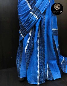 Sari de algodón Mul suave de albaricoque, ligero y elegante para ropa de fiesta de boda india y pakistaní, exportación de ropa - Product Image 1