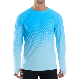 Suministro Directo de Fábrica, Camiseta Deportiva Ligera para Hombre, Diseña Tu Propio Estilo, Camiseta Deportiva de Poliéster y Elastano en Color Sólido - Product Image 1