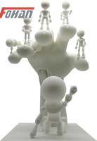 Figurine en vinyle 3d mignonne de prototypage figurines d'impression 3d boîte aveugle fabricant de jouets