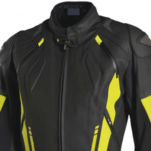 Veste de moto en cuir de haute qualité pour homme, design personnalisé, imprimé, ignifuge, manches longues, vente en gros - Product Image 3
