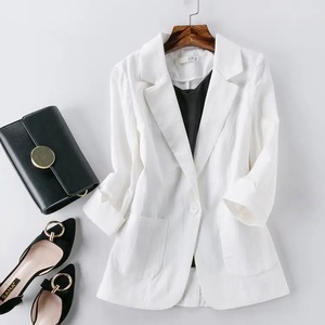 Blazer de bureau moderne pour femmes Veste de costume formelle à manches longues pour le travail, les événements d'affaires et les vêtements professionnels de tous les jours - Product Image 5