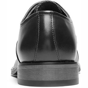 Zapatos de Cuero Negros Unisex de Alta Calidad, Transpirables, de Secado Rápido, con Acabado Premium, Apariencia Formal Atemporal para Oficina - Product Image 6