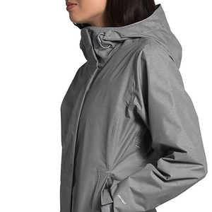 Venta al por mayor de fábrica, chaqueta deportiva de invierno sostenible, chaqueta de lana Softshell 100%, chaqueta cortavientos con cremallera y forro de poliéster para mujer - Product Image 4