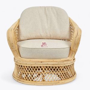 High Quality Woven <b>Rattan</b> Lounge <b>Chair</b> <b>Rattan</b> Arm <b>Chair</b> <b>Rattan</b> <b>Chair</b> for Living Room Furniture Made in Vietnam - Product Image 1