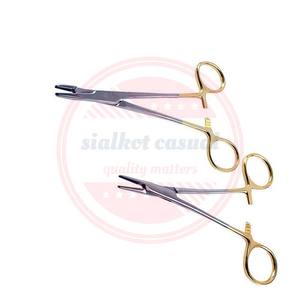 Portaagujas con mango TC con tijeras instrumento quirúrgico Portaagujas reutilizables Mango TC - Product Image 4