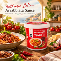 Sauce tomate épicée certifiée Halal Camill pour pâtes, pizzas et trempettes – Vente en gros 400g – Sauce tomate chili et sauce Arrabbiata