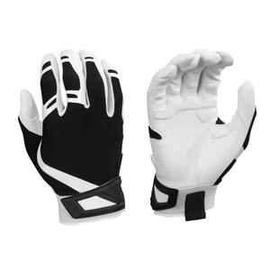 Nouveaux gants de frappeur de baseball en cuir personnalisables avec logo, durables, professionnels, pour hommes, pour softball, vente en gros, respirants, fermeture à boucle - Product Image 1