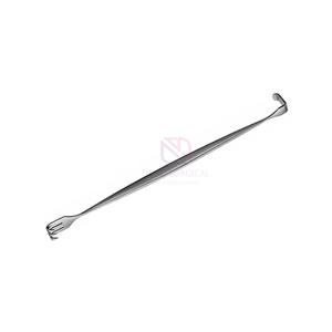 เครื่องมือผ่าตัดแบบใช้มือ รุ่น Professional Kilner แบบสองด้าน 3 ง่าม ขนาด 6.12 นิ้ว ปลายแหลมและปลายทู่ ทำจากสแตนเลส ใช้ซ้ำได้ - Product Image 3