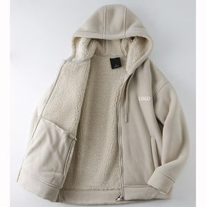 Sudadera con Capucha Holgada QUICKSHOW, Estilo Urbano, Camuflaje de Leopardo 3D, Tejido Ecológico de Doble Cara, Cierre de Cremallera Reversible, Bloques de Color - Product Image 2