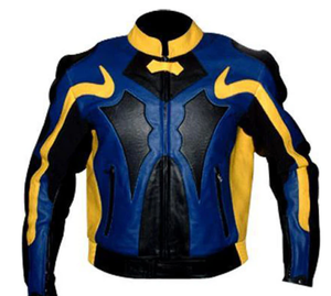 Chaqueta de cuero de vaca y Fourway Samtex para motocicleta, ropa para hombre, chaquetas de cuero de carreras impermeables con protectores aprobados por CE - Product Image 6