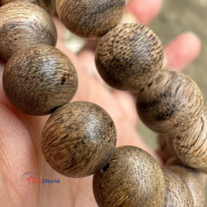 Pulsera de joyería de madera de 10mm de 20 cuentas lujosas de alta calidad Pure Vietnam Bakhoor Agarwood Oud Sweet Smell Underwater Superior - Product Image 3