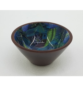 Vente en gros de bol d'ustensiles de cuisine en bois et Meena Work en vrac bol de vaisselle de table en bois massif de forme ronde de meilleure qualité - Product Image 2