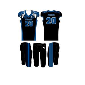 Uniforme de Fútbol Americano para Hombre, Último Modelo, Transpirable, Tallas Grandes, Manga Corta, Diseño Personalizado en Venta - Product Image 1