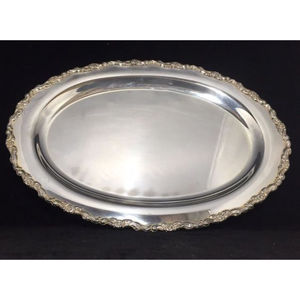 Plateau de service en métal fait à la main plateau de table standard à dessert pour fournisseurs de gros - Product Image 6