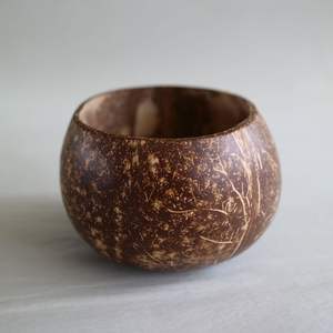 ชามมะพร้าวตกแต่ง ขัดเงาด้วยมือจากเปลือกธรรมชาติ ของตกแต่งโต๊ะสไตล์โบฮีเมียนสำหรับตกแต่งบ้าน - Product Image 5