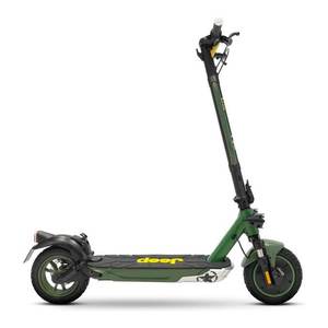 Trottinette électrique JAD Advanced Safety (36V 400W ; roue de 10 pouces) noire et verte JE MO 240003 avec GPS intelligent et localisateur - Product Image 1