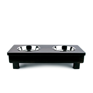 Bol et mangeoire en bois naturel pour animaux de compagnie, jouets et accessoires fabriqués dans une usine du Vietnam à bon prix de gros - Product Image 1