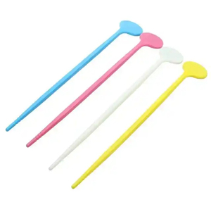 Manija de espejo de boca de estilo superior, espejo de ambos lados sin cabeza número 5 con tubo hueco, espejo Dental de acero inoxidable con Handel - Product Image 3