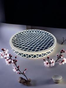 Direct Factory Supply Handcrafted Bone Inlay Serving Tray for Tea Coffee Snacks and Table Serving Available for Factory Price - Product Image 2