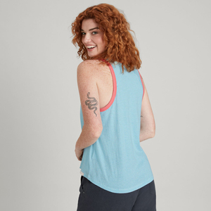 Débardeur en polyester/coton tricoté léger respirant pour femme taille XS refroidissement naturel séchage rapide matériau éco-conscient 2025 - Product Image 4